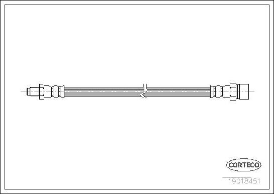 Corteco 19018451 - Jarruletku inparts.fi