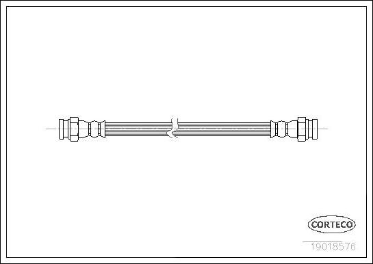 Corteco 19018576 - Jarruletku inparts.fi