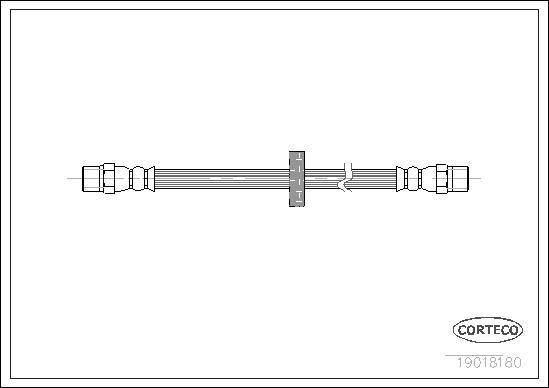 Corteco 19018180 - Jarruletku inparts.fi