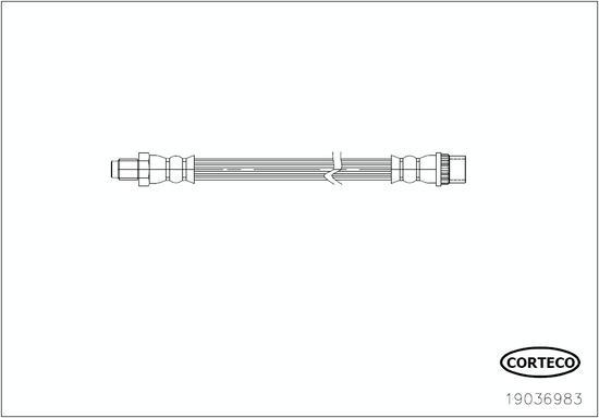 Corteco 19036983 - Jarruletku inparts.fi