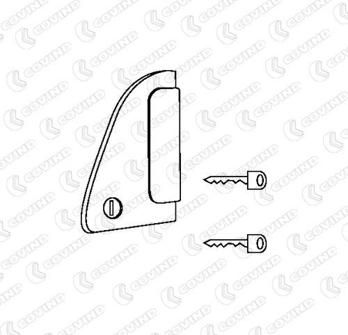 Covind CF0195 - Oven kahva inparts.fi