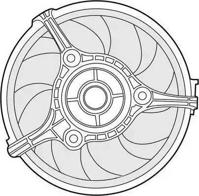 CTR 1209521 - Tuuletin, moottorin jäähdytys inparts.fi