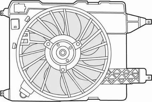 CTR 1209646 - Tuuletin, moottorin jäähdytys inparts.fi