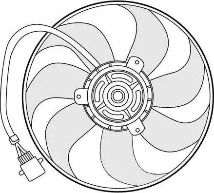 CTR 1209653 - Tuuletin, moottorin jäähdytys inparts.fi