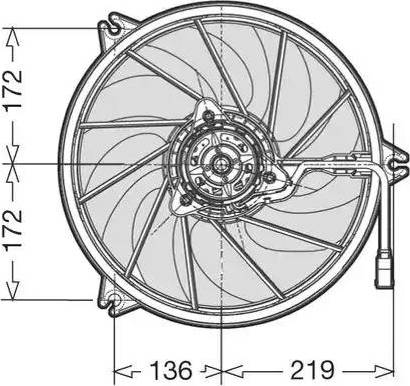 CTR 1209635 - Tuuletin, moottorin jäähdytys inparts.fi