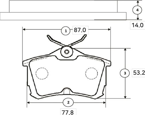 CTR GK0380 - Jarrupala, levyjarru inparts.fi