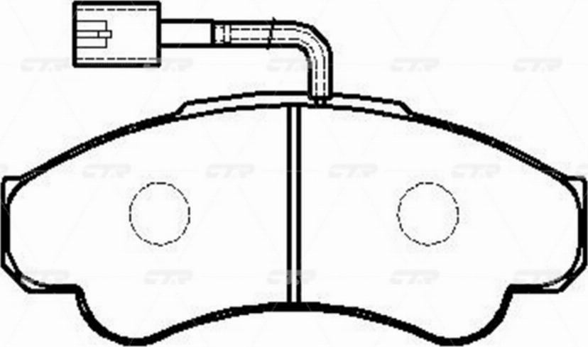 CTR GK0235 - Jarrupala, levyjarru inparts.fi