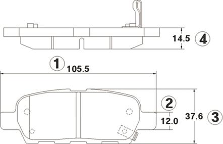 CTR GK0732 - Jarrupala, levyjarru inparts.fi