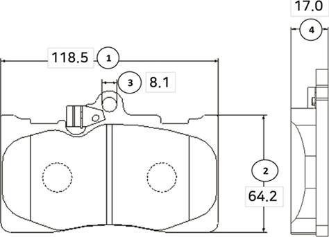 CTR GK1061 - Jarrupala, levyjarru inparts.fi