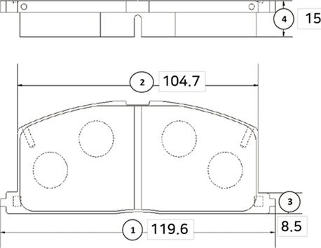 CTR GK1023 - Jarrupala, levyjarru inparts.fi