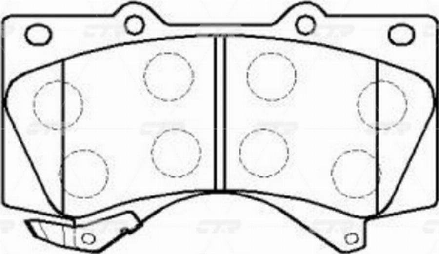 CTR GK1075P - Jarrupala, levyjarru inparts.fi