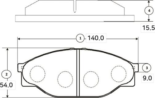 CTR GK1145 - Jarrupala, levyjarru inparts.fi