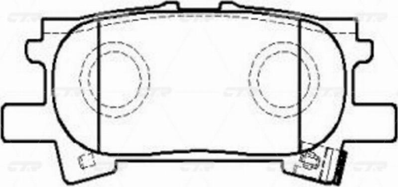 CTR GK1185 - Jarrupala, levyjarru inparts.fi