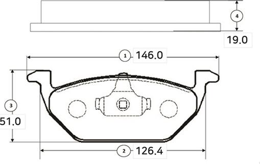 CTR GK1280 - Jarrupala, levyjarru inparts.fi