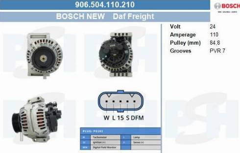 PSH 906.504.110.210 - Laturi inparts.fi