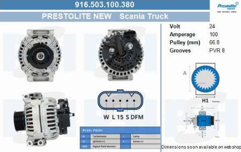 PSH 916.503.100.380 - Laturi inparts.fi