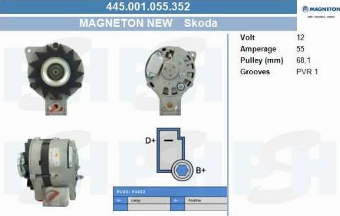 PSH 445.001.055.352 - Laturi inparts.fi