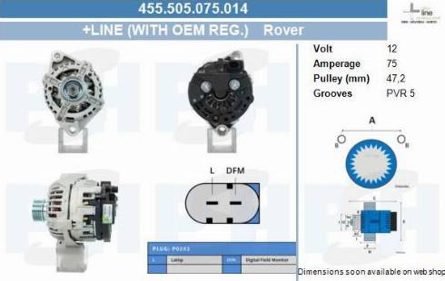 PSH 455.505.075.014 - Laturi inparts.fi