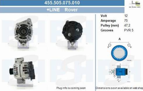 PSH 455.505.075.010 - Laturi inparts.fi