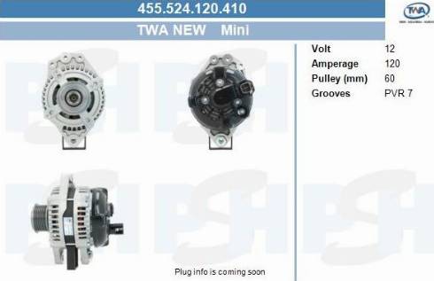 PSH 455.524.120.410 - Laturi inparts.fi