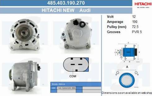 PSH 485.403.190.270 - Laturi inparts.fi