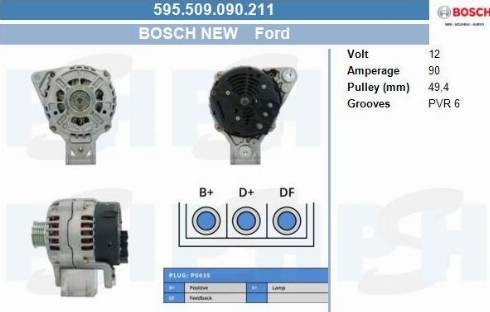 PSH 595.509.090.211 - Laturi inparts.fi