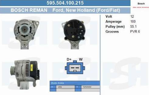 PSH 595.504.100.215 - Laturi inparts.fi