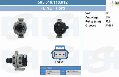 PSH 595.519.110.012 - Laturi inparts.fi