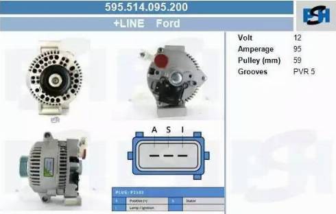 PSH 595.514.095.200 - Laturi inparts.fi