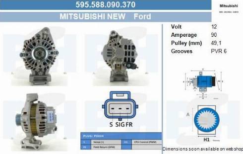 PSH 595.588.090.370 - Laturi inparts.fi