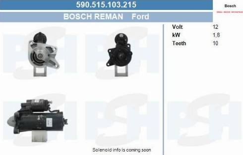 PSH 590.515.103.215 - Käynnistinmoottori inparts.fi