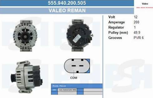 PSH 555.940.200.505 - Laturi inparts.fi