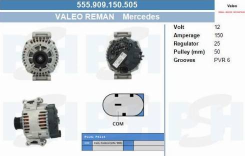 PSH 555.909.150.505 - Laturi inparts.fi