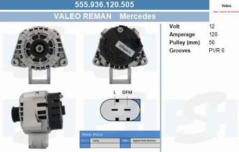 PSH 555.936.120.505 - Laturi inparts.fi