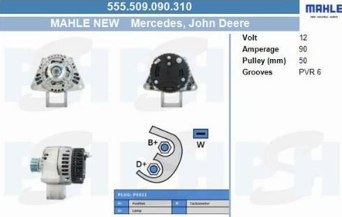 PSH 555.509.090.310 - Laturi inparts.fi