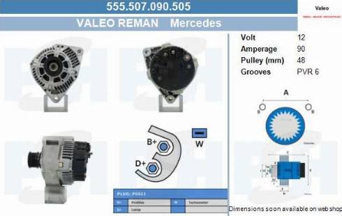 PSH 555.507.090.505 - Laturi inparts.fi