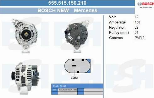 PSH 555.515.150.210 - Laturi inparts.fi