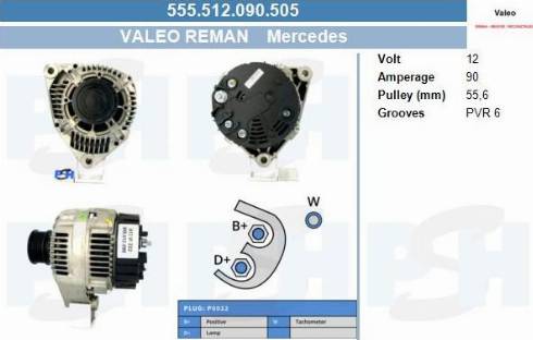 PSH 555.512.090.505 - Laturi inparts.fi