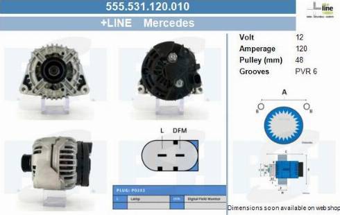 PSH 555.531.120.010 - Laturi inparts.fi