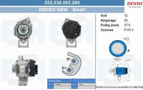 PSH 555.538.065.260 - Laturi inparts.fi