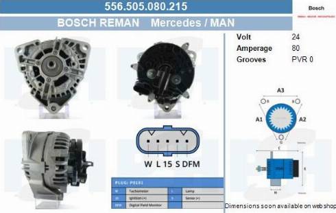 PSH 556.505.080.215 - Laturi inparts.fi