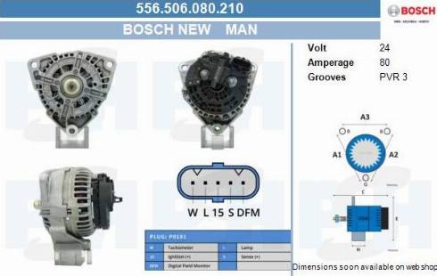 PSH 556.506.080.210 - Laturi inparts.fi