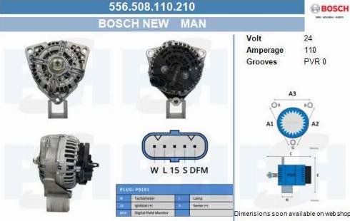 PSH 556.508.110.210 - Laturi inparts.fi