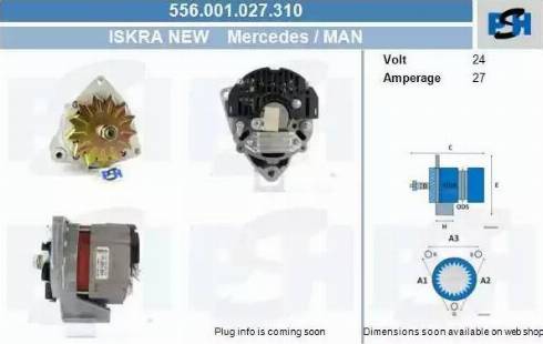 PSH 556.001.027.310 - Laturi inparts.fi