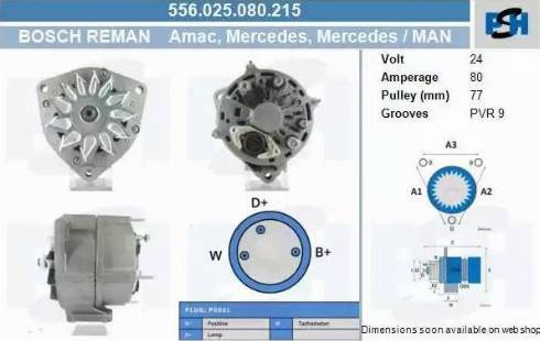 PSH 556.025.080.215 - Laturi inparts.fi