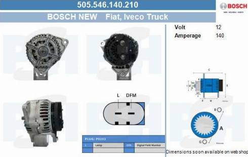 PSH 505.546.140.210 - Laturi inparts.fi