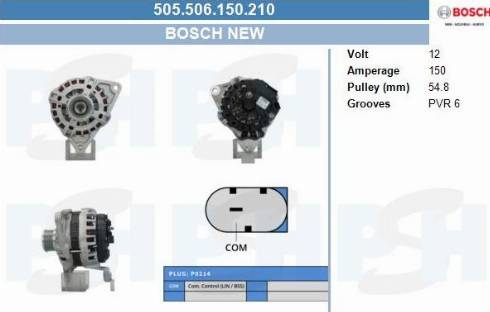 PSH 505.506.150.210 - Laturi inparts.fi