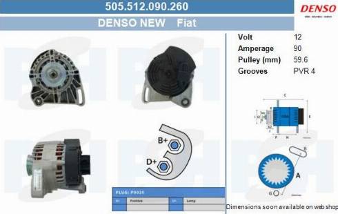 PSH 505.512.090.260 - Laturi inparts.fi