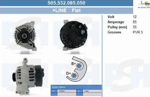 PSH 505.532.085.050 - Laturi inparts.fi