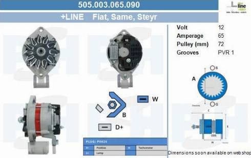 PSH 505.003.065.090 - Laturi inparts.fi